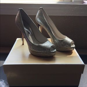 Michael Kors glitter pumps!